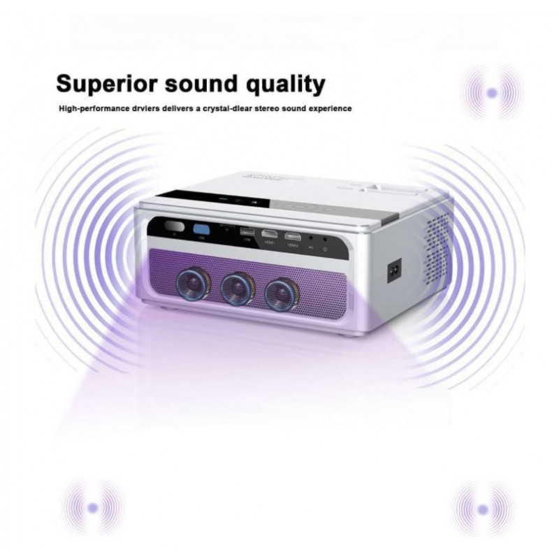HD Office Mini Android Phone WiFi Portable Projector
