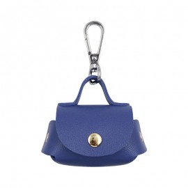 Bluetooth Headset Leather Case Data Cable Portable Storage Bag Pu Leather Headset